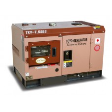 Дизельный генератор TOYO TKV-7.5SBS в шумозащитном кожухе